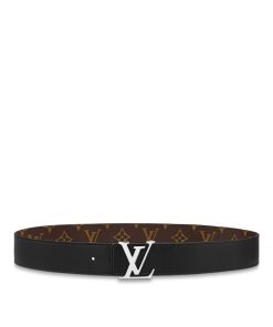 Uomo Louis Vuitton Cinture | Cintura Lv Initiales Reversibile 40 Mm