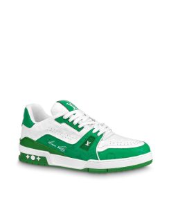 Uomo Louis Vuitton Sneakers | Sneaker Lv Trainer Verde