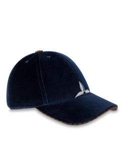 Donna Louis Vuitton Cappelli E Guanti | Cappello Lv Touch Blu Marine