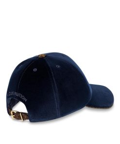 Donna Louis Vuitton Cappelli E Guanti | Cappello Lv Touch Blu Marine