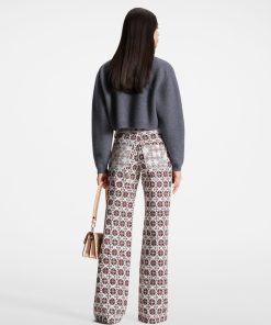 Donna Louis Vuitton Cappotti E Giacche | Cardigan Corto In Maglia Compatta