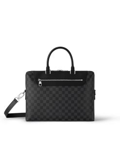 Uomo Louis Vuitton Collezione Damier | Porte-Document Jour