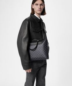 Uomo Louis Vuitton Collezione Damier | Porte-Document Jour