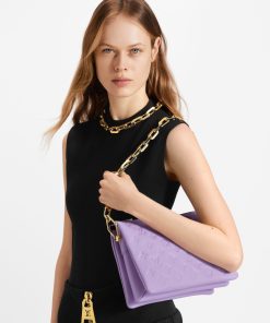 Donna Louis Vuitton Borse Con Catenella E Clutches | Borsa Coussin Pm Parme