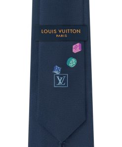 Uomo Louis Vuitton Cravatte E Fazzoletti Da Taschino | Cravatta Lv Play