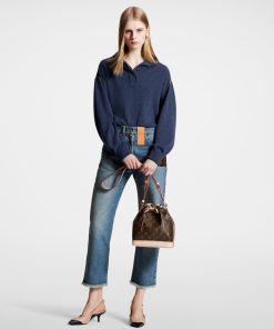 Donna Louis Vuitton Maglieria | Pullover-Polo In Cachemire Con Anelli A D