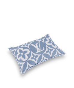 Donna Louis Vuitton Accessori Per La Casa | Cuscino Lv Medallion Blu