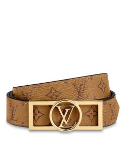 Donna Louis Vuitton Cinture | Cintura Dauphine 25 Mm Reversibile