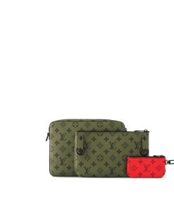 Uomo Louis Vuitton Icone Monogram | Borsa Messenger Trio