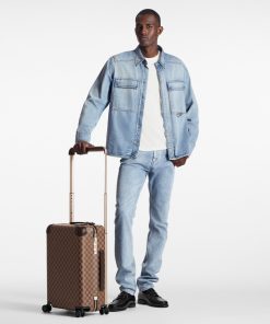 Uomo Louis Vuitton Valigie Con Rotelle | Trolley Horizon 55