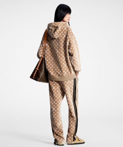 Donna Louis Vuitton Pantaloni | Pantaloni Da Jogging Con Motivo Monogram Toweling