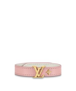 Donna Louis Vuitton Bracciali | Bracciale Lv Iconic Rosa Pallido