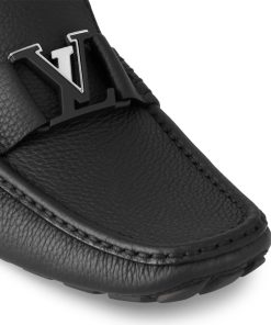 Uomo Louis Vuitton Mocassini | Mocassino Monte Carlo Nero