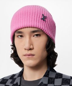 Uomo Louis Vuitton Cappelli E Guanti | Berretto Lv Ahead Rosa