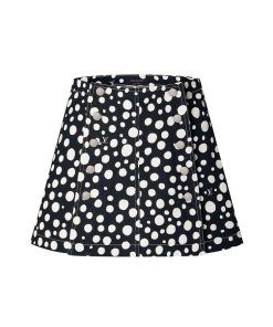 Donna Louis Vuitton Gonne E Shorts | Lv X Yk Minigonna Con Motivo Infinity Dots