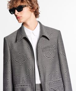 Uomo Louis Vuitton Blazer E Giacche | Giubbotto Jet Pocket